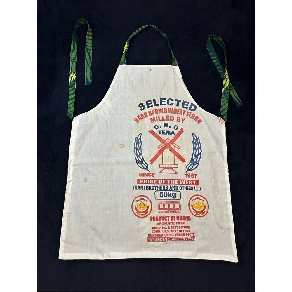 Global Mamas Double Sided Apron Kitchen Cooking B5